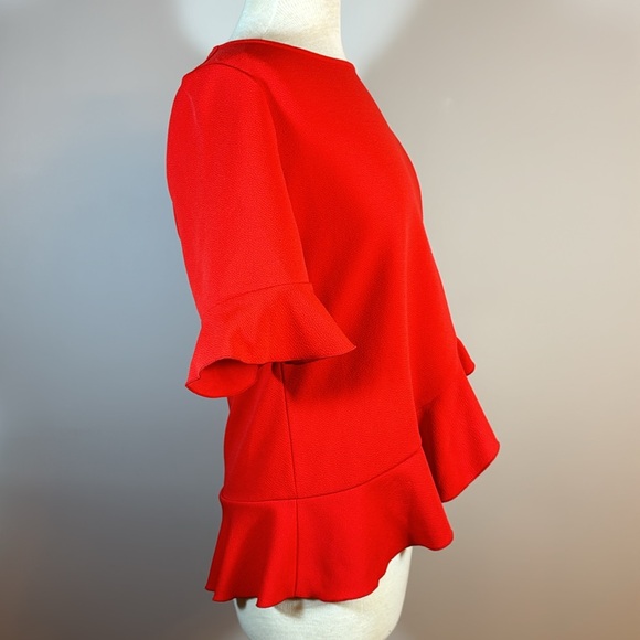 Red Ruffle Top - Picture 7 of 11